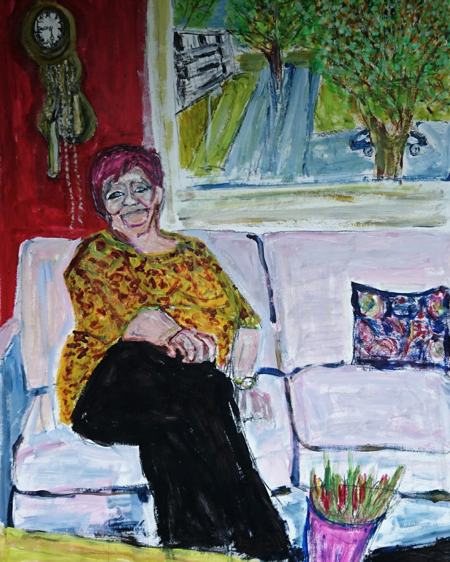 portret Tineke voor opdracht Staedion